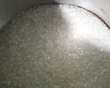 A picture of step 2 of Butter scotch Halwa.
