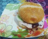 A picture of step 4 of Mutton kabab Burger.