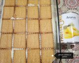 Pas rețetă Biscuiți cu cremă și ananas 2 fotografie