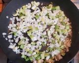 A picture of step 5 of Caponata 🌷.
