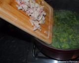 A picture of step 6 of Persian vermicelli soup.