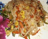 A picture of step 7 of Vermicelli semiya upma.