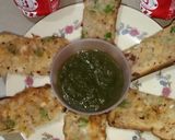 चीज़ गार्लिक ब्रेड (Cheese Garlic bread recipe in hindi) रेसिपी चरण 7 फोटो