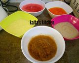 A picture of step 3 of Layered smoothie.