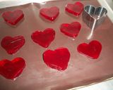 Foto del paso 2 de la receta: Pionono de chocolate con corazón de gelatina