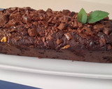 Foto del paso 5 de la receta: Banana bread de avena con chocolate, almendras y nueces