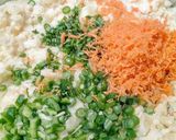 A picture of step 2 of Mixed veg tikki sandwich.