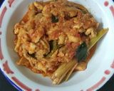 Foto langkah ke 5 dari resep Nasi Bakar Pedas Ayam Jamur.