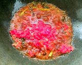 A picture of step 5 of Dahi Aloo.