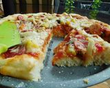 Foto langkah ke 5 dari resep Pizza home-made no ulen.