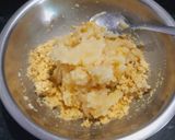 A picture of step 2 of Oats Potato Tikki.