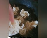 A picture of step 8 of Crunchy filo parcels.