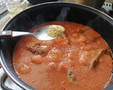 Foto del paso 8 de la receta: Champiñones con carne de puerco en salsa roja