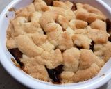 Une image de l'étape 4 de Crumble aux pommes caramélisées flambées au Calvados 🍎.
