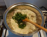 Rántott csirkeszárny májjal, rizibizivel recept fázis 5 fotója