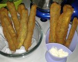 Foto del paso 3 de la receta: Bastoncitos de berenjena 🍆 ♡