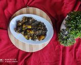 A picture of step 7 of Aloo methi.
