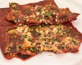 A picture of step 23 of Color Burst Breakfast (Beetroot Paneer Paratha with Curd, Rice Kheer & Chips).