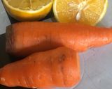 A picture of step 1 of Orange juice.