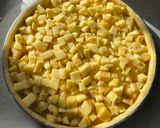 Une image de l'étape 2 de Tarte amandine à la pommes et à la cannelle.