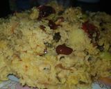 A picture of step 7 of Garma garam tahri😋.