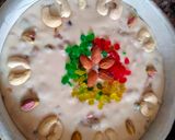A picture of step 7 of Plum cake -loaded with dry fruits (soaked in red grapes juice).