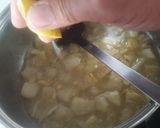 A picture of step 4 of Chatpati Kachi Keri Chuski.