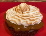 Foto del paso 10 de la receta Brownie con dulce de leche y merengue suizo