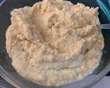 A picture of step 1 of Moong Daal Halwa.