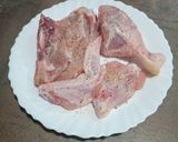 Foto del paso 1 de la receta: Pollo a la barbacoa con verdura
