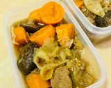 A picture of step 4 of Easy Rice Cooker Beef Stew (Japanese Style).