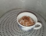 Foto langkah ke 3 dari resep Chocolate Mug Cake Eggless.