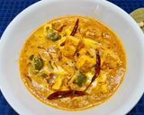 A picture of step 4 of Paneer Rezala.