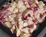 Une image de l'étape 2 de Moelleux  pommes / framboises.