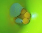 Foto del paso 1 de la receta: Natillas de huevos con harina de galletas de mantequilla