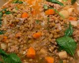 A picture of step 7 of Lentil Soup with Sausage.
