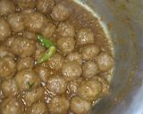 A picture of step 14 of Beef kofta curry.