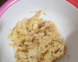 A picture of step 2 of Saraiki dal mash fry.
