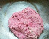 A picture of step 1 of Beetroot Kachori with Chicken curry.