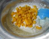 รูปขั้นตอนการทำที่ 14 ของ ชีสเค้กมะม่วง - Mango cheese cake