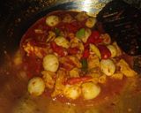 Foto langkah ke 5 dari resep Tumis Tahu mix telur puyuh asam manis pedas.