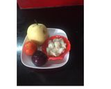 Foto langkah ke 1 dari resep Diet Juice Pear Soursop Tomato Plum.