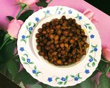 A picture of step 5 of Kala Chana Masala.