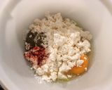 A picture of step 2 of Cauliflower and Feta Fritters.