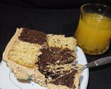 A picture of step 5 of Coconut poppy seed and chocolate cake....
