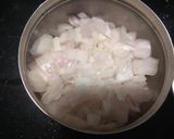 A picture of step 5 of Smashed brown chana frankie.