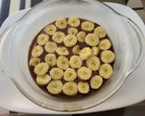 A picture of step 2 of Banoffee Cheesecake.