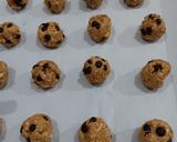 Foto langkah ke 3 dari resep Cookies Flocons d'Avoine Chocolate.