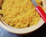 A picture of step 3 of Aloo pulao.