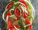 Foto del paso 5 de la receta: Perca al horno con verduras